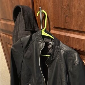 Black Leather Jacket by Bacco